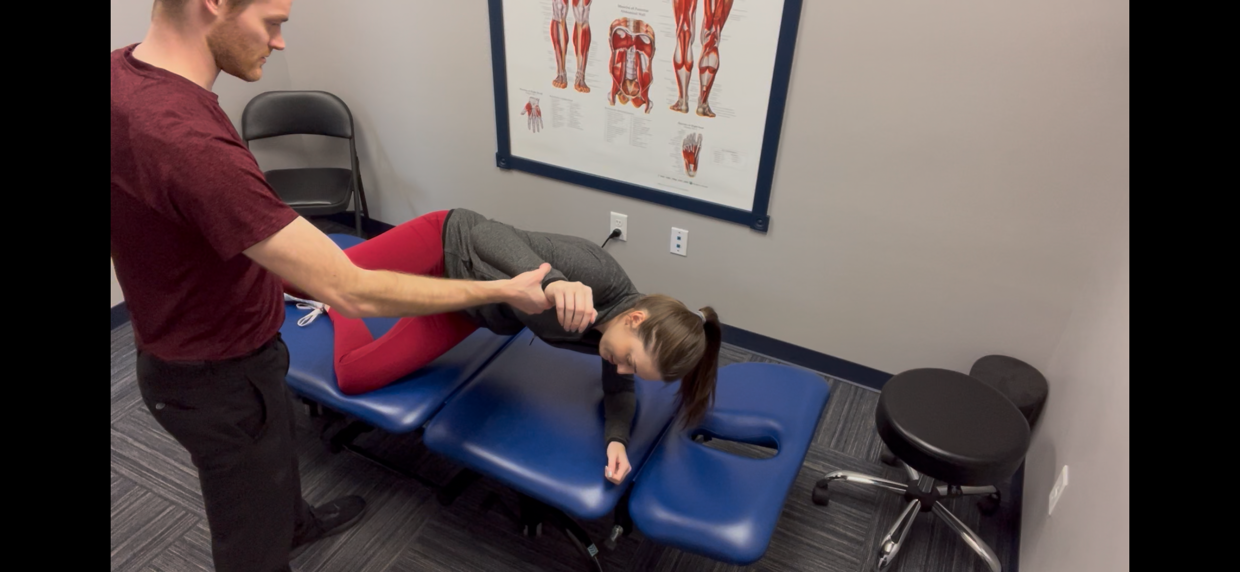 Functional rehabilitation exercise at Active Rehab Chiropractic